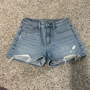 American Eagle Light Wash Jean Shorts